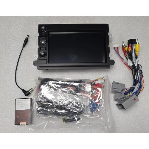 Автомагнитола CarMedia MKD-7014-A7 для Ford Edge, Expedition, Mustang, F150, Fusion, Explorer, Escape 2003-2014 на Android 14.0