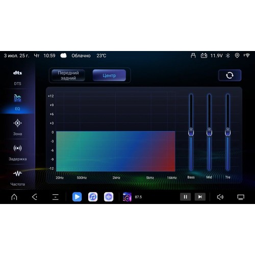 Штатная магнитола CarMedia OL-1684-OL-1015-RQ (с кнопками) для Toyota RAV4 (XA50) 2019-2024 на Android 13.0