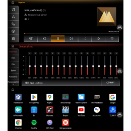 Штатная магнитола Farcar AU3016 High 8/128 ГБ для Audi A4 (B8) A5 (8T) 2009-2016 high на Android 14.0