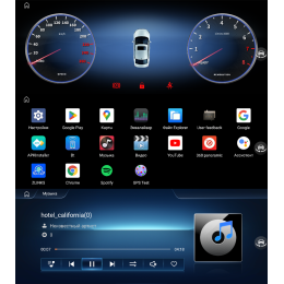Штатная магнитола Farcar MB1014 8/128 ГБ для Mercedes C-klasse (W204) 2011-2015 12.3 NTG 4.5 на Android 13.0