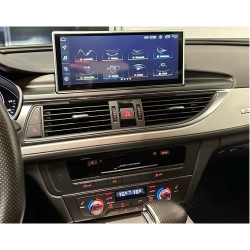 Штатная магнитола Farcar AU3010 8/128 ГБ для Audi A6 С7 HN +R 2012-2015 на Android 14.0