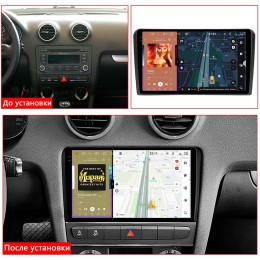 Автомагнитола RedPower 85049 для Audi A3 II (8P) 2007-2013 на Android 14.0