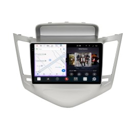 Автомагнитола RedPower 85045S 4/64 ГБ для Chevrolet Cruze I 2009-2012 серебро на Android 14.0