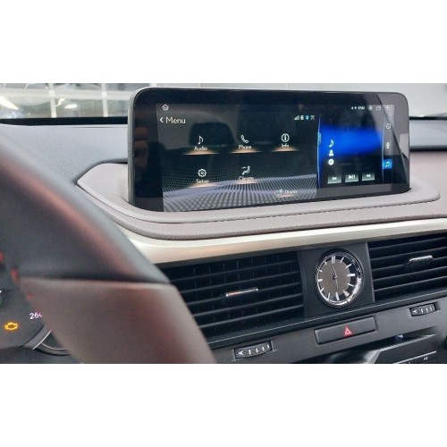 Штатная магнитола Farcar LXS6009 8/128 ГБ для Lexus RX 2020-2021 12,3" коричневый на Android 13.0