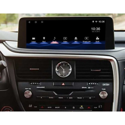 Штатная магнитола Farcar LXS6008 8/128 ГБ для Lexus RX 2020-2021 12,3" черный на Android 13.0