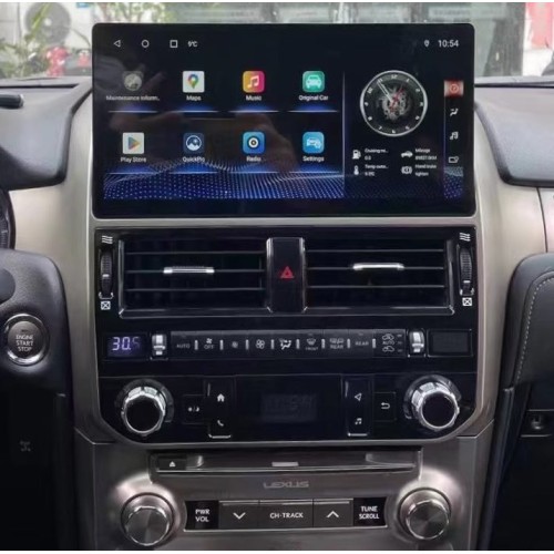Штатная магнитола Farcar LXS6001 8/128 ГБ для Lexus GX 2009-2013 12" на Android 13.0