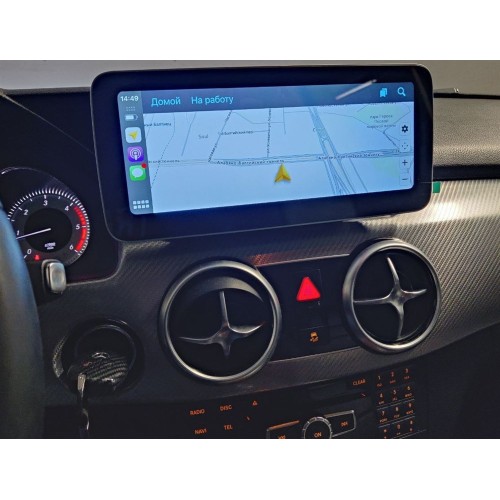 Штатная магнитола Farcar MB1008 8/128 ГБ для Mercedes-Benz GLK 2012-2015 NTG 4.5 12.3' на Android 13.0