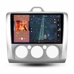 Автомагнитола RedPower 2K 137SC 4/64 ГБ для Ford Focus, Mondeo, C-Max, Galaxy кондиционер серая на Android 14.0
