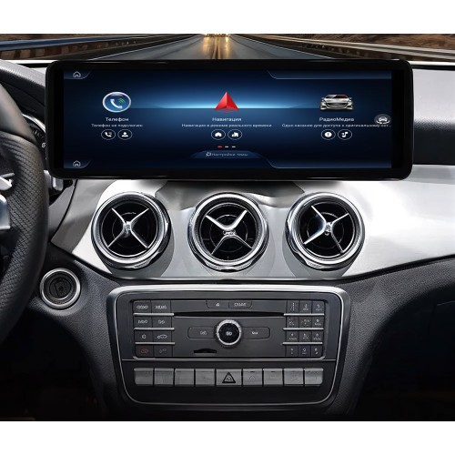 Штатная магнитола Farcar MB1019 8/128 ГБ для Mercedes Benz CLA/GLA 2016-2019 NTG 5.0 14.9 на Android 13.0