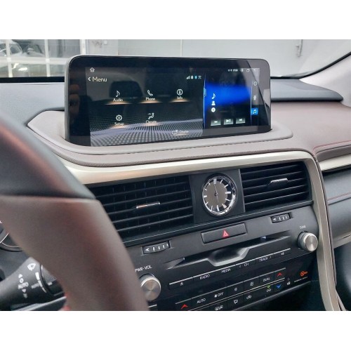 Штатная магнитола Farcar LXS6009 8/128 ГБ для Lexus RX 2020-2021 12,3" коричневый на Android 13.0