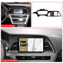Автомагнитола RedPower 2K 85060 4/64 ГБ для Hyundai Sonata VII (LF) 2014-2017 на Android 14.0