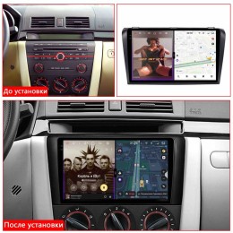 Автомагнитола RedPower 2K 85013 4/64 ГБ для Mazda 3 (BK) 2003-2009 на Android 14.0