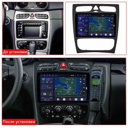 Автомагнитола RedPower 2K 85367 4/64 ГБ для Mercedes G-klasse (W463) 2000-2006 на Android 14.0