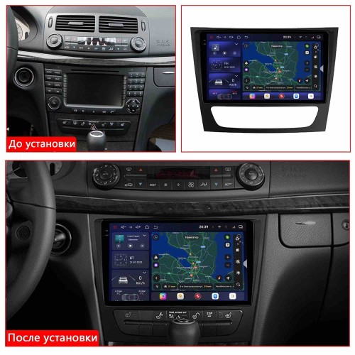 Автомагнитола RedPower 2K 85568 4/64 ГБ для Mercedes E-klasse (W211) 2002-2009 на Android 14.0