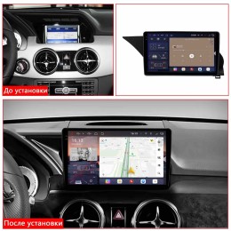 Автомагнитола RedPower 2K 85468 4/64 ГБ для Mercedes GLK-Klasse (x204) 2013 - 2015 на Android 14.0