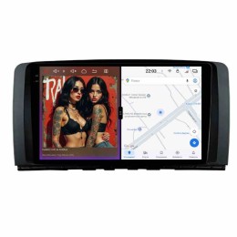 Автомагнитола RedPower 2K 85169M 4/64 ГБ для Mercedes R-class 2005-2013 матовая на Android 14.0