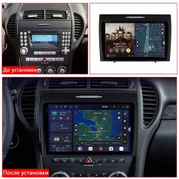 Автомагнитола RedPower 2K 85370 4/64 ГБ для Mercedes SLK-klasse II (R171) 2004-2011 на Android 14.0