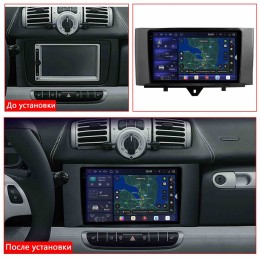 Автомагнитола RedPower 2K 85271 4/64 ГБ для Mercedes Smart 2 2007-2015 на Android 14.0