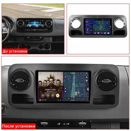 Автомагнитола RedPower 2K 85368 4/64 ГБ для Mercedes Sprinter 2018+ на Android 14.0