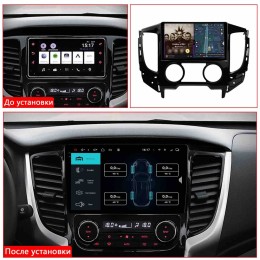 Автомагнитола RedPower 2K 85425 4/64 ГБ для Mitsubishi L200 V 2015-2019 на Android 14.0