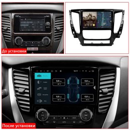 Автомагнитола RedPower 2K 85423 4/64 ГБ для Mitsubishi Pajero Sport III 2015-2021 с АКПП на Android 14.0