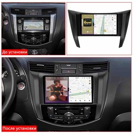 Автомагнитола RedPower 2K 85029 4/64 ГБ для Nissan Navara (Frontier) IV (D23) 2014-2024 на Android 14.0
