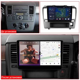Автомагнитола RedPower 2K 85128 4/64 ГБ для Nissan Tiida I 2004-2014 на Android 14.0