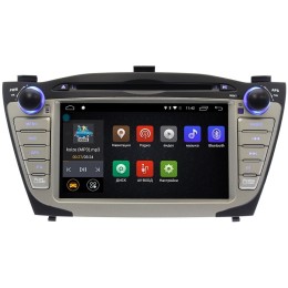 Штатная магнитола Ksize DVA-ZN7023 Hyundai ix35, Tucson 2010 - 2014 Android 6.0.1