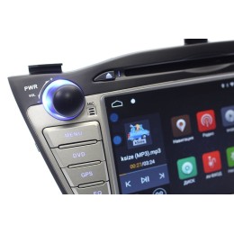 Штатная магнитола Ksize DVA-ZN7023 Hyundai ix35, Tucson 2010 - 2014 Android 6.0.1