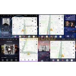 Автомагнитола RedPower 2K 85259M 4/64 ГБ для Renault Kaptur 2016-2020 климат на Android 14.0