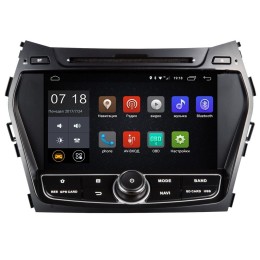 Штатная магнитола Ksize DVA-ZN7024 Hyundai SantaFe, ix45 2012+ Android 6.0.1