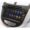 Штатная магнитола Ksize DVA-ZN7025 Hyundai Solaris, Verna Android 6.0.1