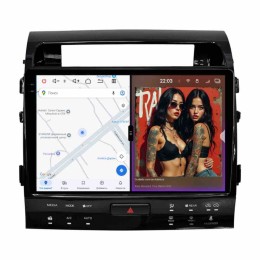 Автомагнитола RedPower 2K 85202 4/64 ГБ для Toyota Land Cruiser 200 2007-2015 климат на Android 14.0