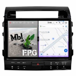 Автомагнитола RedPower 2K 85203 4/64 ГБ для Toyota Land Cruiser 200 2010-2012 климат на Android 14.0