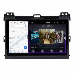 Автомагнитола RedPower 2K 85182 4/64 ГБ для Toyota Land Cruiser Prado 120 2002-2009 на Android 14.0