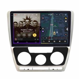 Автомагнитола RedPower 2K 85005 4/64 ГБ для Skoda Octavia II (A5) 2004-2013 климат на Android 14.0