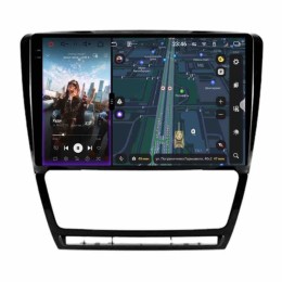 Автомагнитола RedPower 2K 85005B 4/64 ГБ для Skoda Octavia II (A5) 2004-2013 климат черная на Android 14.0