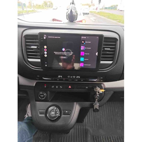 Автомагнитола RedPower 2K 85075TOP 4/64 ГБ для Peugeot Traveller 2016-2024 с сенсорным дисплеем на Android 14.0