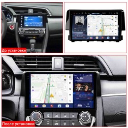 Автомагнитола RedPower 2K 85232 4/64 ГБ для Honda Civic 2015-2021 на Android 14.0