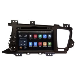 Штатная магнитола Ksize DVA-ZN7029 KIA Optima III 2010-2013, K5 2012 - 2014 Android 6.0.1
