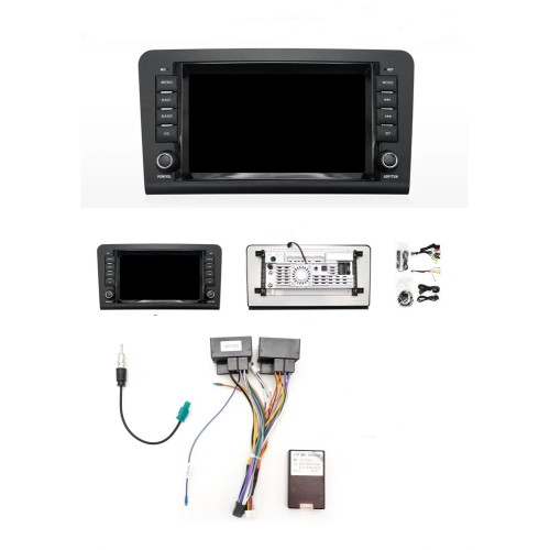 Штатная магнитола CarMedia YL-8008-S20 для Mercedes GL-klasse (X164), ML-klasse (W164) 2005-2012 на Android 13.0