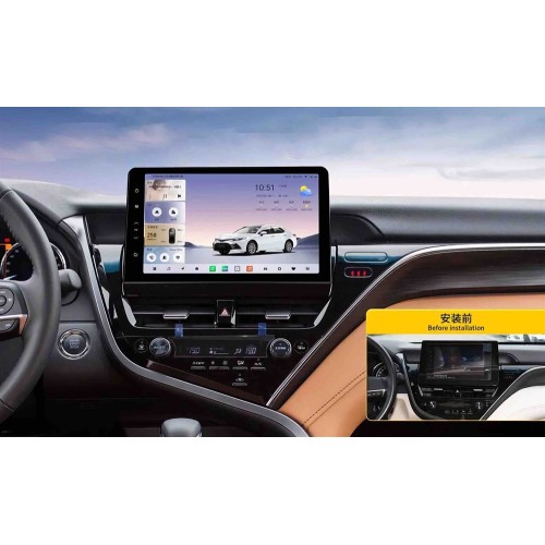 Штатная магнитола CarMedia YL-T1151 для Toyota Camry XV70 2021-2024 на Android 13.0
