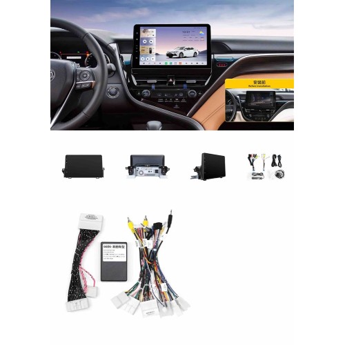 Штатная магнитола CarMedia YL-T1151 для Toyota Camry XV70 2021-2024 на Android 13.0