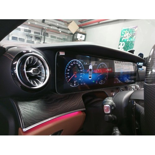 Штатная магнитола CarMedia SL-M1202 для Mercedes E-klasse (W213) 2015-2017 NTG 5.5 на Android 12.0