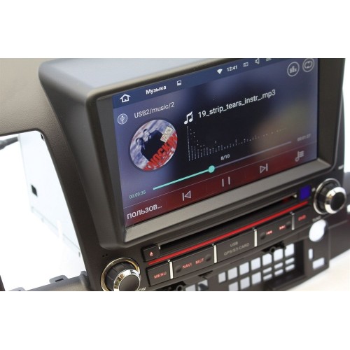 Штатная магнитола Ksize DVA-ZN7045 Mitsubishi Lancer 2008+ Android 5.1.1