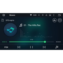 Штатная магнитола Ksize DVA-ZN7045 Mitsubishi Lancer 2008+ Android 5.1.1