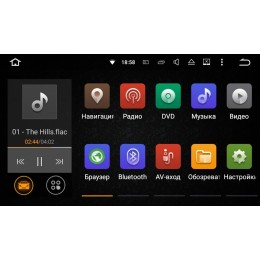 Штатная магнитола Ksize DVA-ZN7045 Mitsubishi Lancer 2008+ Android 5.1.1