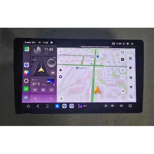 Универсальная магнитола 2K CarMedia OL-1010-RP-2K на Android 13.0