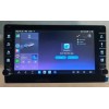 Универсальная магнитола CarMedia OL-1015-RP кнопками и крутилками на Android 13.0