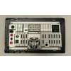 Универсальная магнитола CarMedia OL-1015-RP кнопками и крутилками на Android 13.0